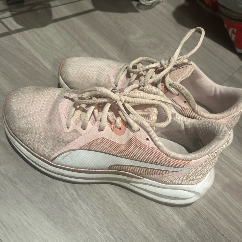 Pink Puma Sneakers